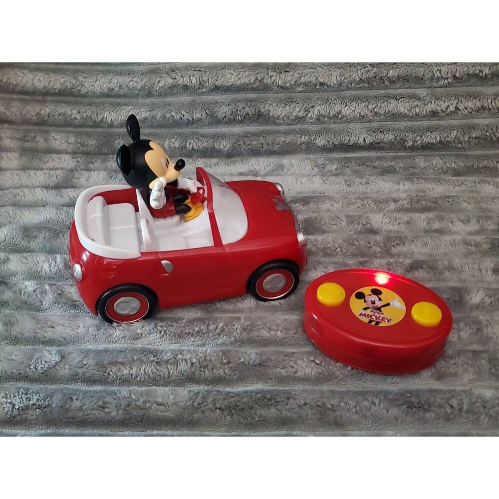 Mickey Mouse Clubhouse RC Mickey’s Roadster Remote Control Car Red Toy Disney